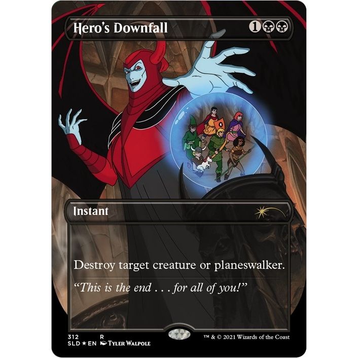 Image for Hero's Downfall (312) (SLD) - Magic: The Gathering