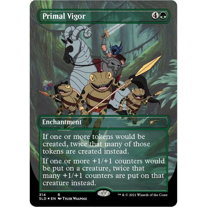 Image for Primal Vigor (314) (SLD) - Magic: The Gathering