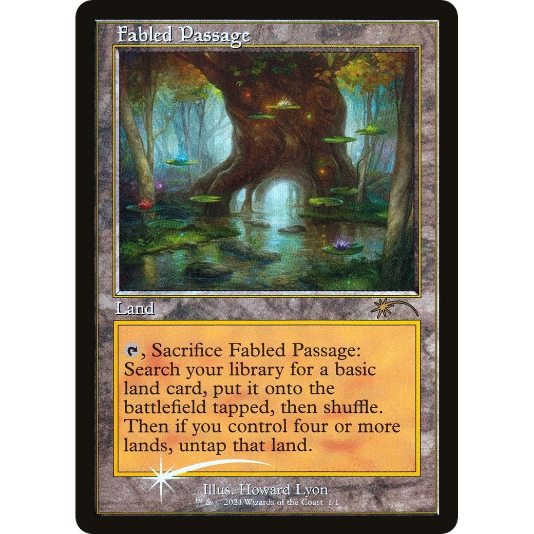 Image for Fabled Passage (Retro Frame) (1) (WPN) - Magic: The Gathering