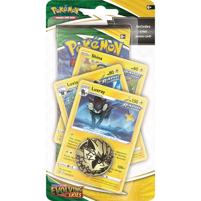 Image for Evolving Skies Premium Checklane Blister [Luxray] - Pokemon