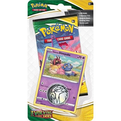 Image for Evolving Skies Single Pack Blister [Galarian Slowpoke] - Pokemon