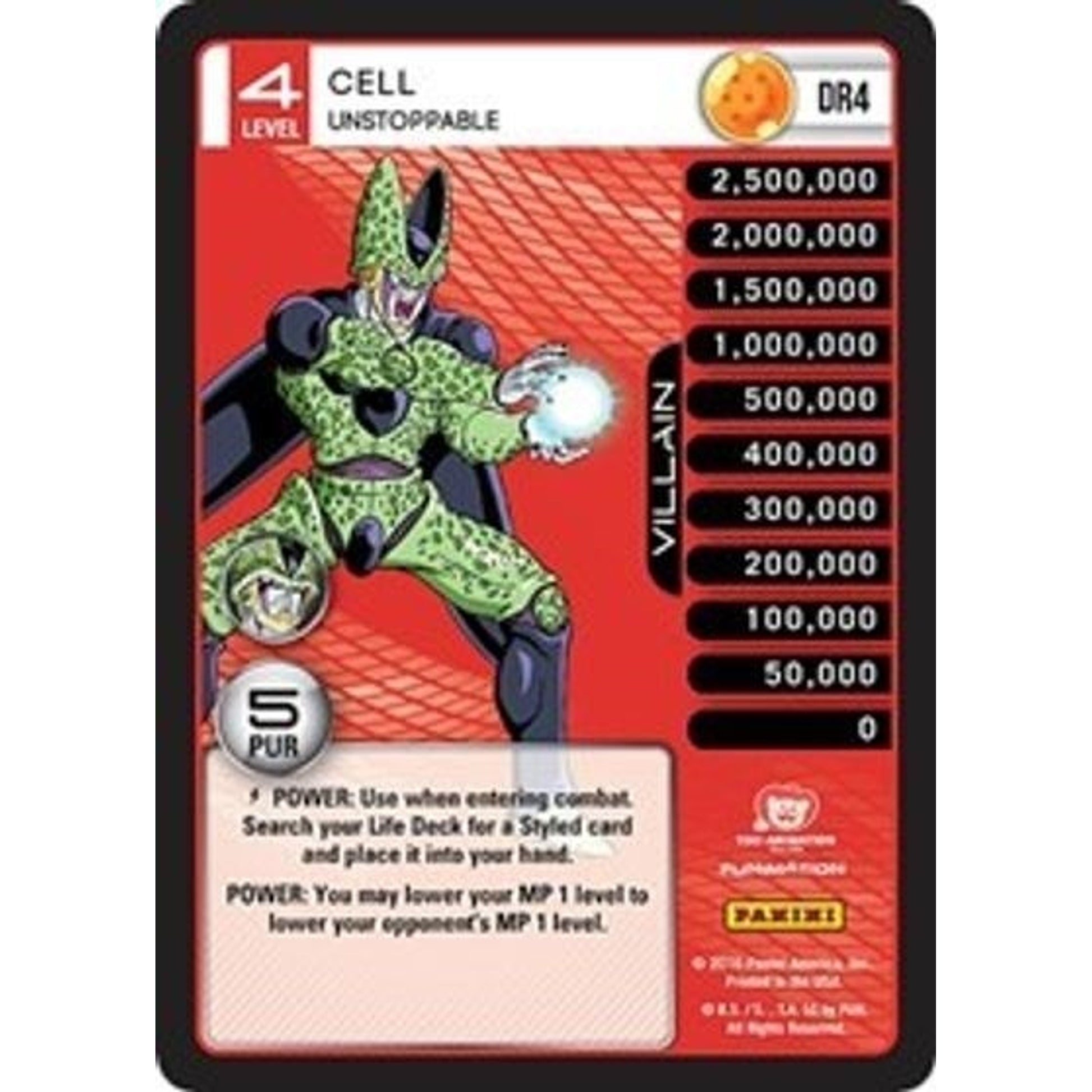 Image for Cell - Unstoppable (Rainbow Parallel Foil) (DR4) (PER) - Dragon Ball Z TCG