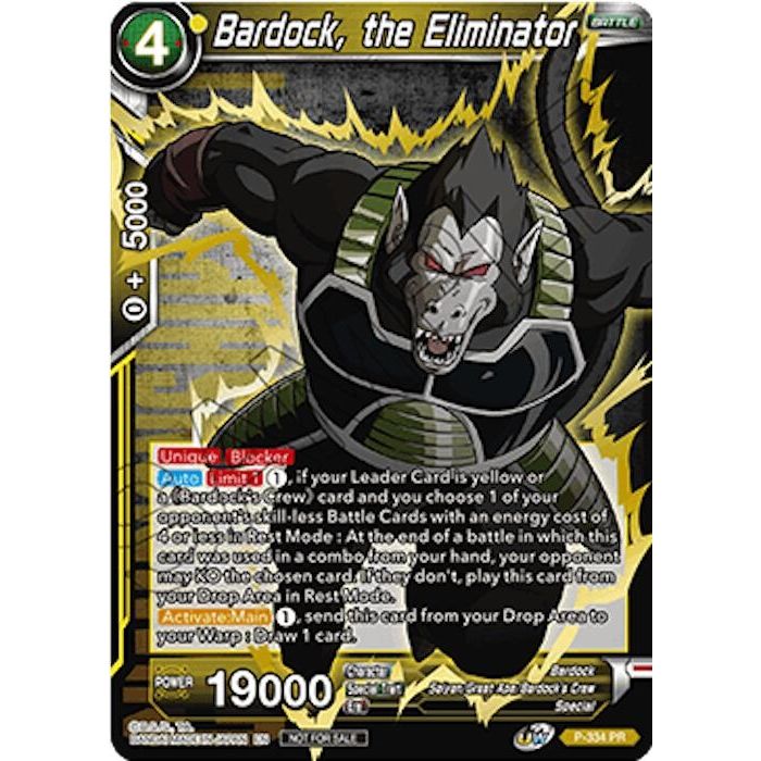 Image for Bardock, the Eliminator (Championship Pack 2021 Vol.2) (P-334) (PR) - Dragon Ball Super: Masters
