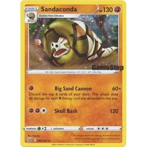 Image for Sandaconda - 082/163 (Gamestop Exclusive) (082/163) (MCAP) - Pokemon