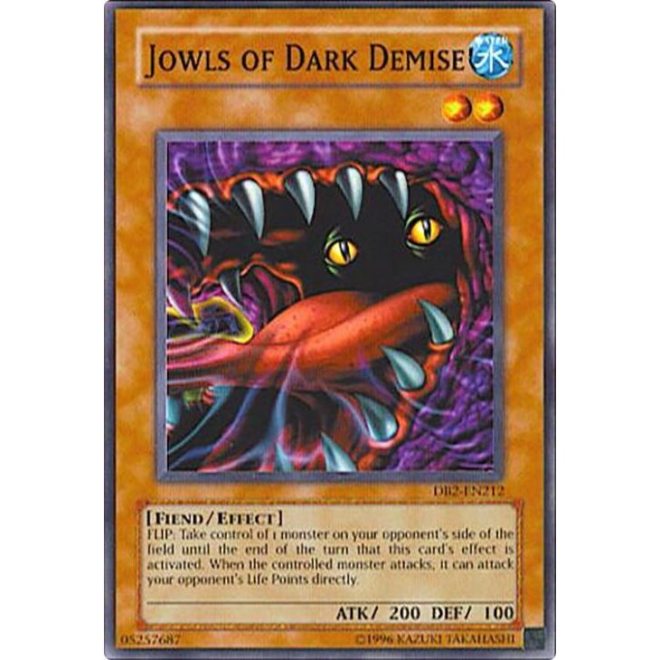 Image for Jowls of Dark Demise (DB2-EN212) (DB2) - YuGiOh