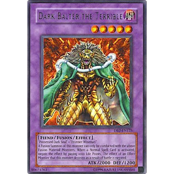Image for Dark Balter the Terrible (DB2-EN125) (DB2) - YuGiOh