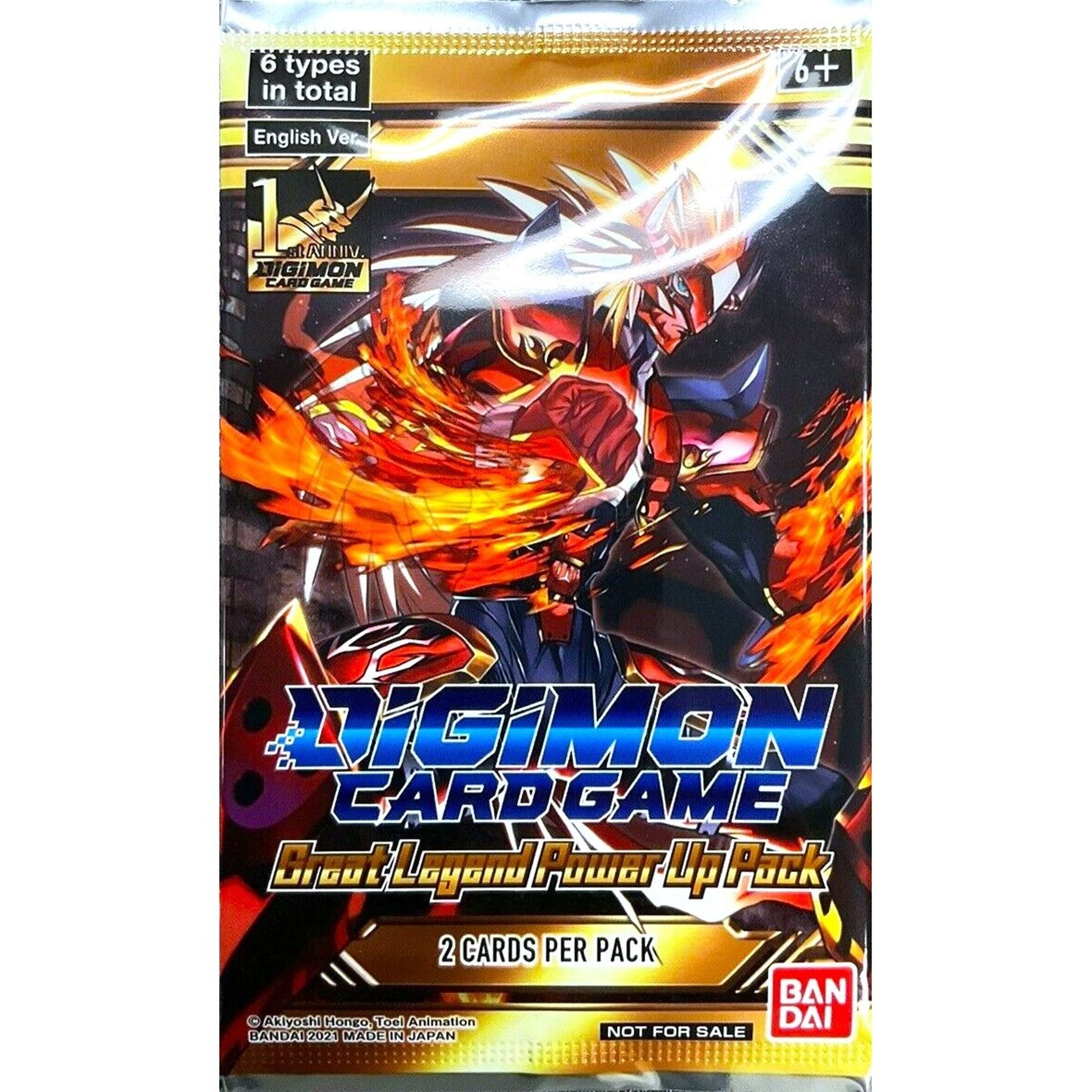 Image for Great Legend Power Up Pack - Digimon Card Game