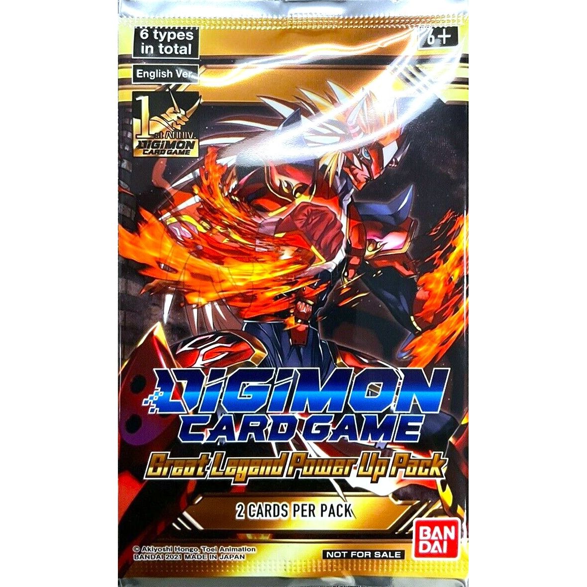 Image for Great Legend Power Up Pack - Digimon Card Game