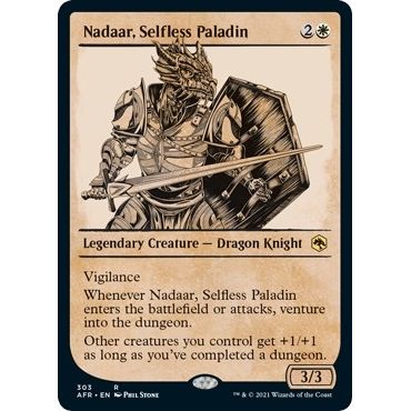 Image for Nadaar, Selfless Paladin (Showcase) (303) (AFR) - Magic: The Gathering