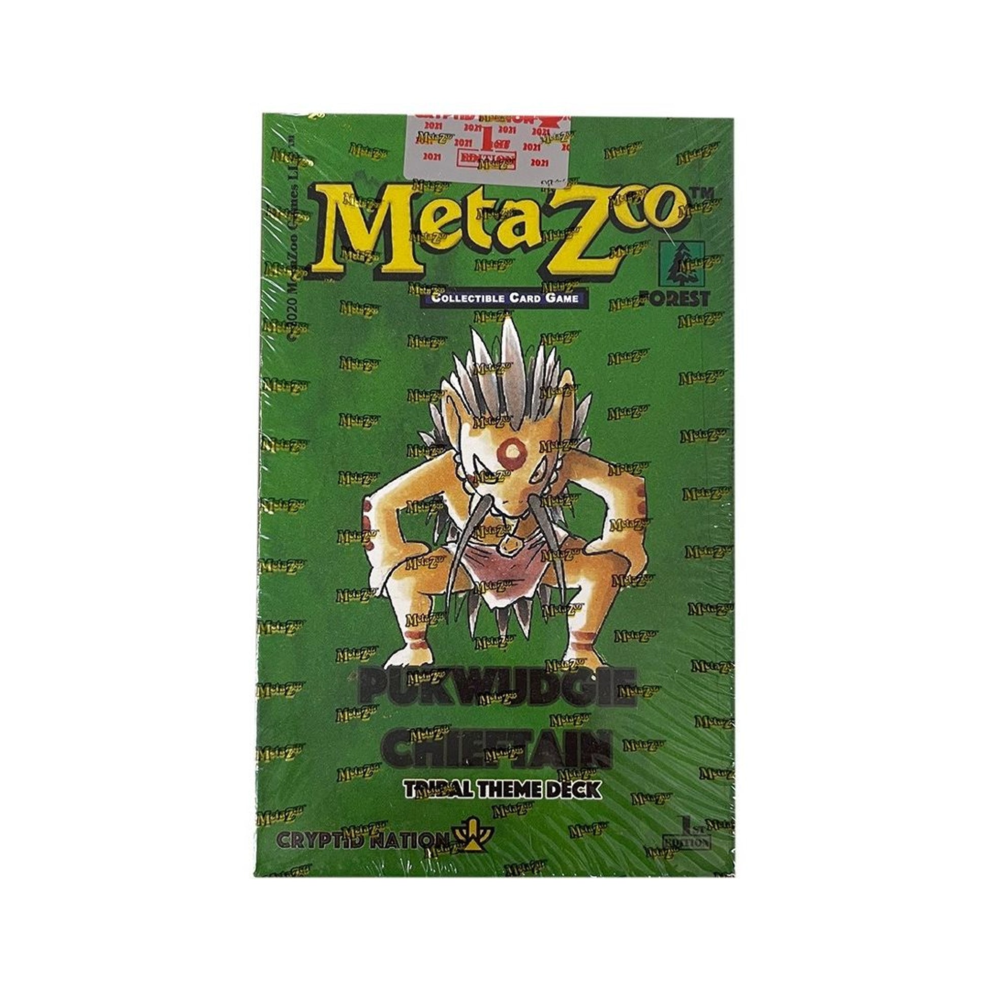 Image for Cryptid Nation: Tribal Theme Deck - Forest First Edition - MetaZoo