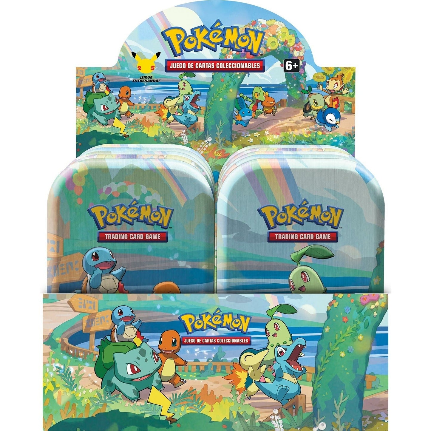 Image for Celebrations Mini Tin Display - Pokemon
