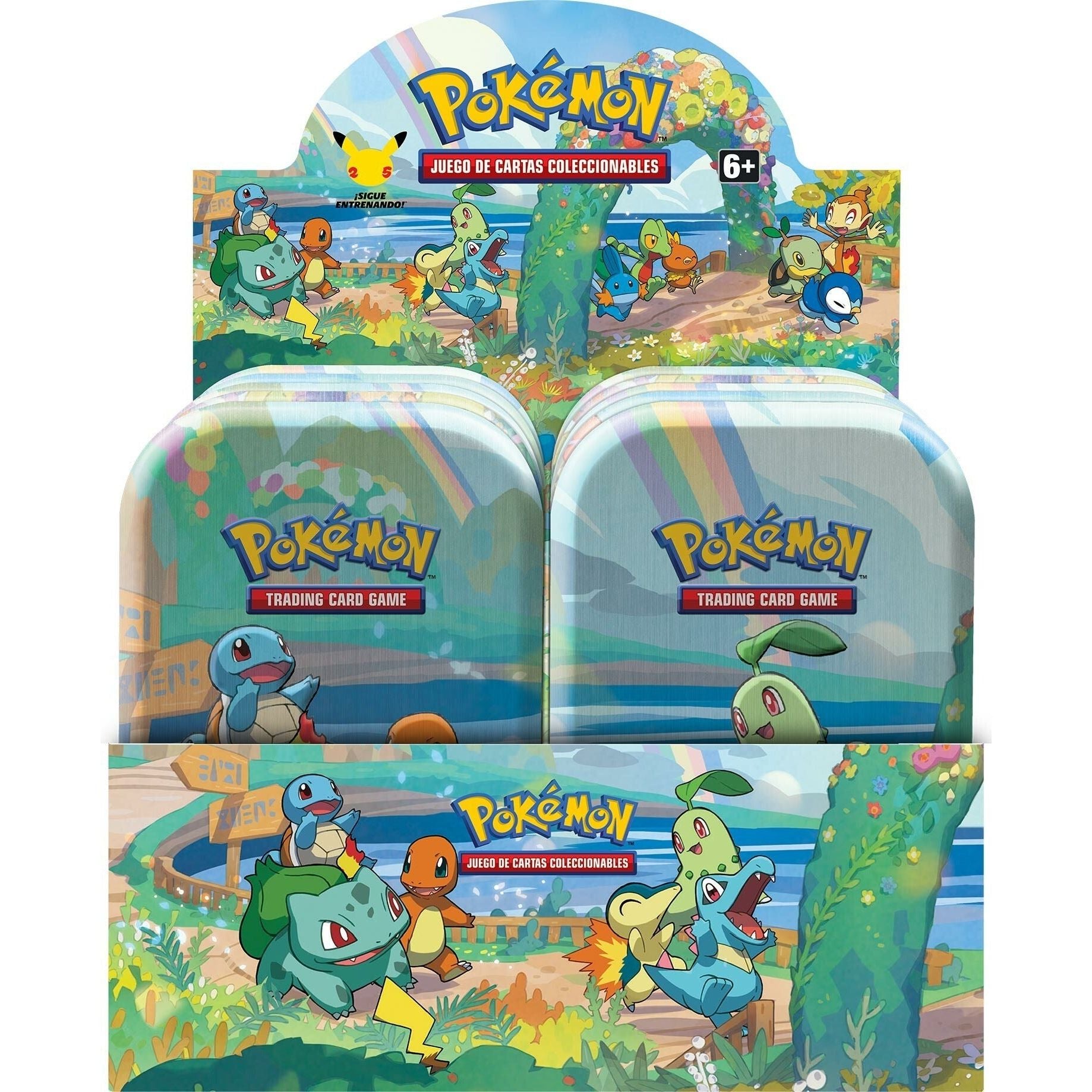 Image for Celebrations Mini Tin Display - Pokemon
