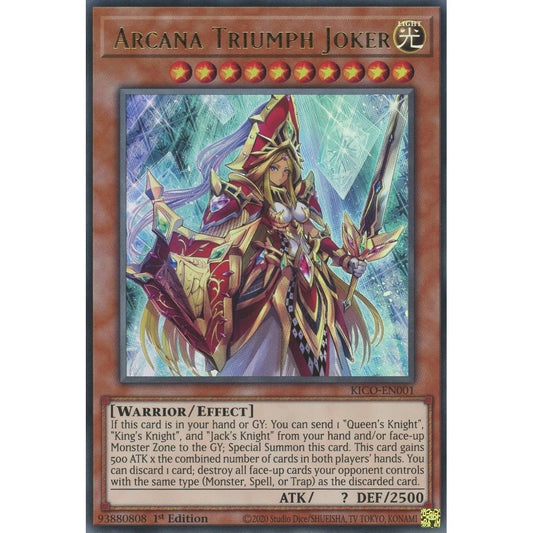 Image for Arcana Triumph Joker (KICO-EN001) (KICO) - YuGiOh