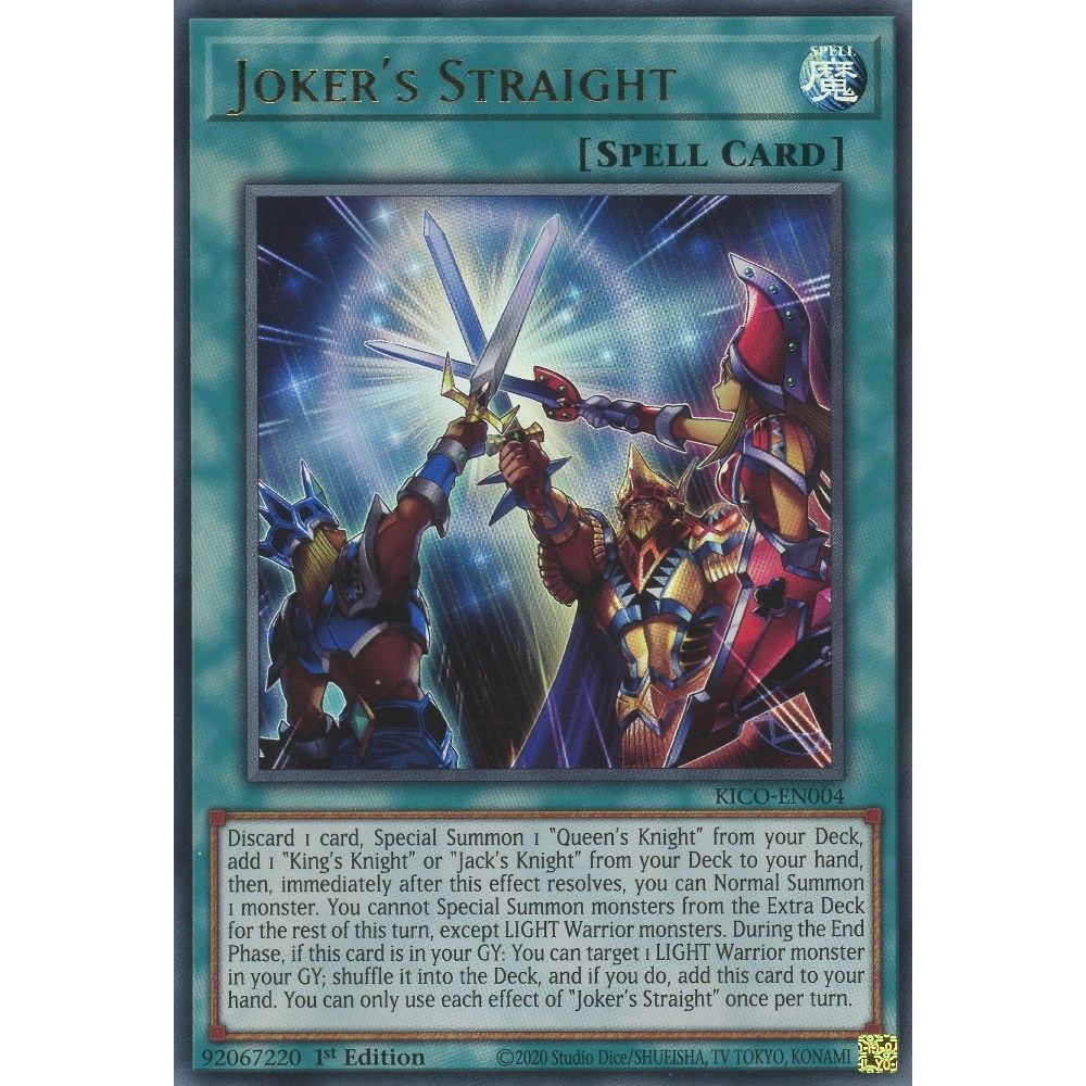 Image for Joker's Straight (KICO-EN004) (KICO) - YuGiOh