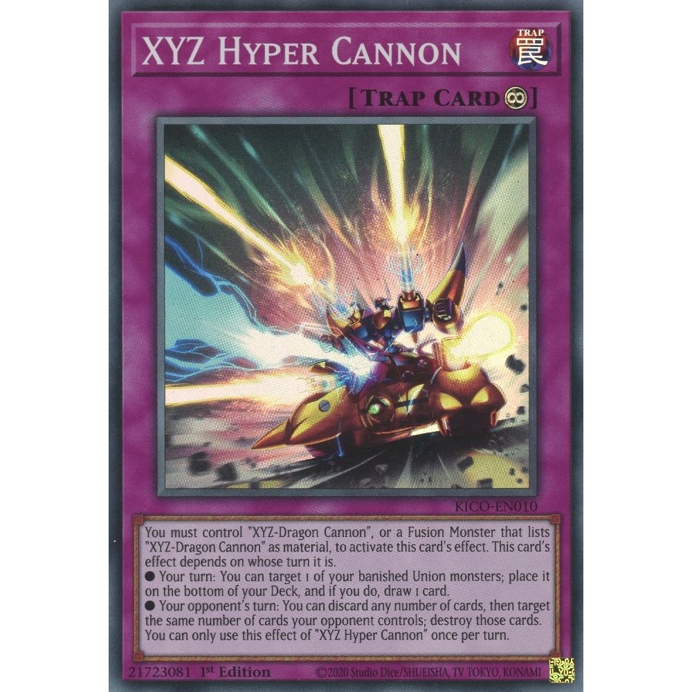 Image for XYZ Hyper Cannon (KICO-EN010) (KICO) - YuGiOh