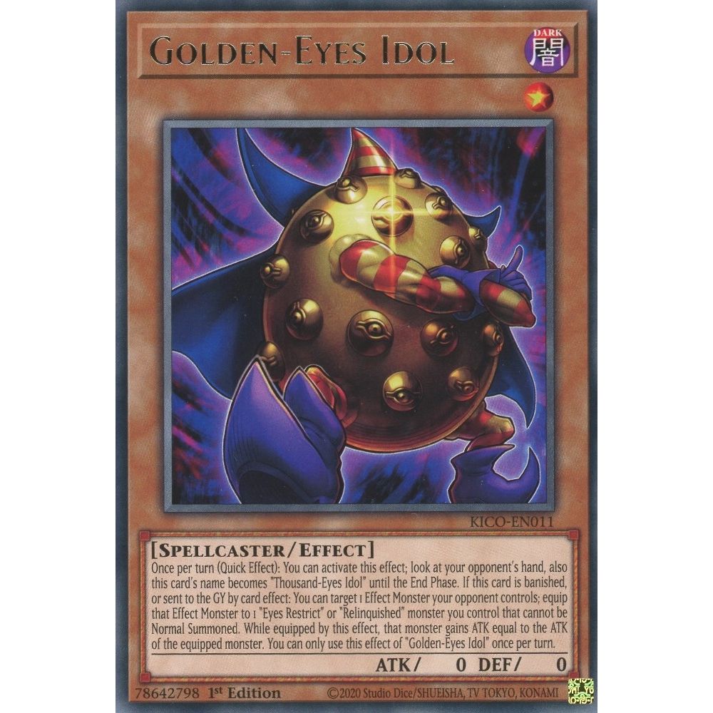 Image for Golden-Eyes Idol (KICO-EN011) (KICO) - YuGiOh