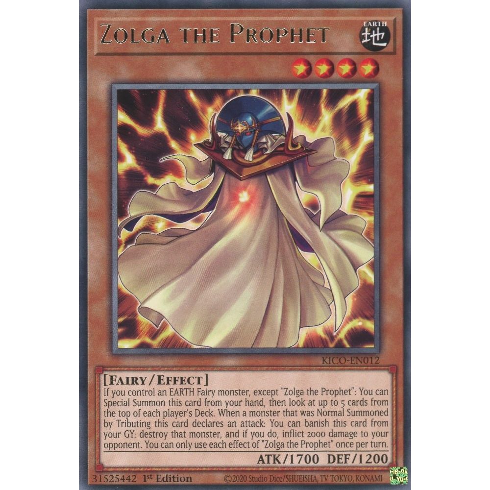 Image for Zolga the Prophet (KICO-EN012) (KICO) - YuGiOh