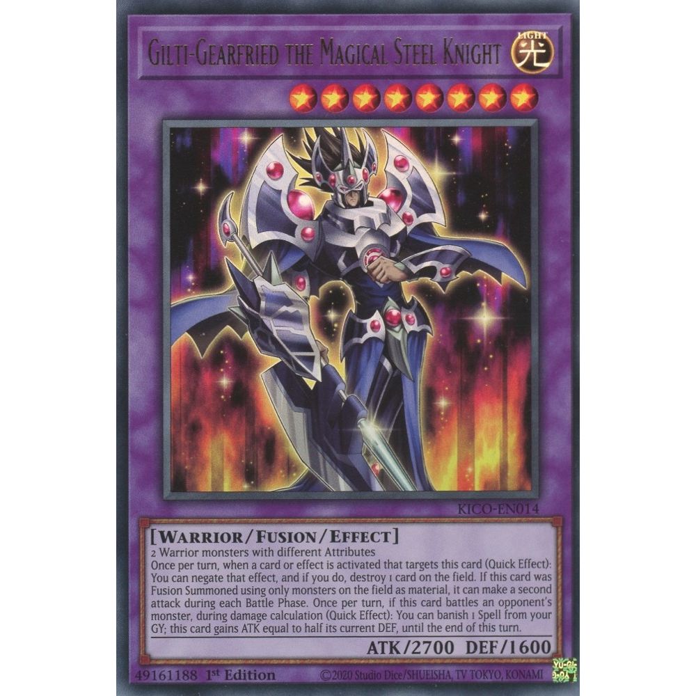 Image for Gilti-Gearfried the Magical Steel Knight (KICO-EN014) (KICO) - YuGiOh
