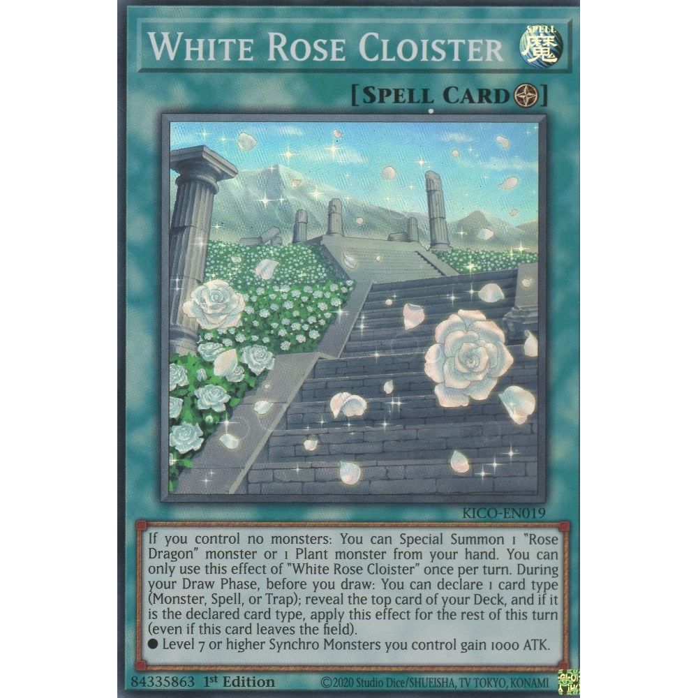 Image for White Rose Cloister (KICO-EN019) (KICO) - YuGiOh