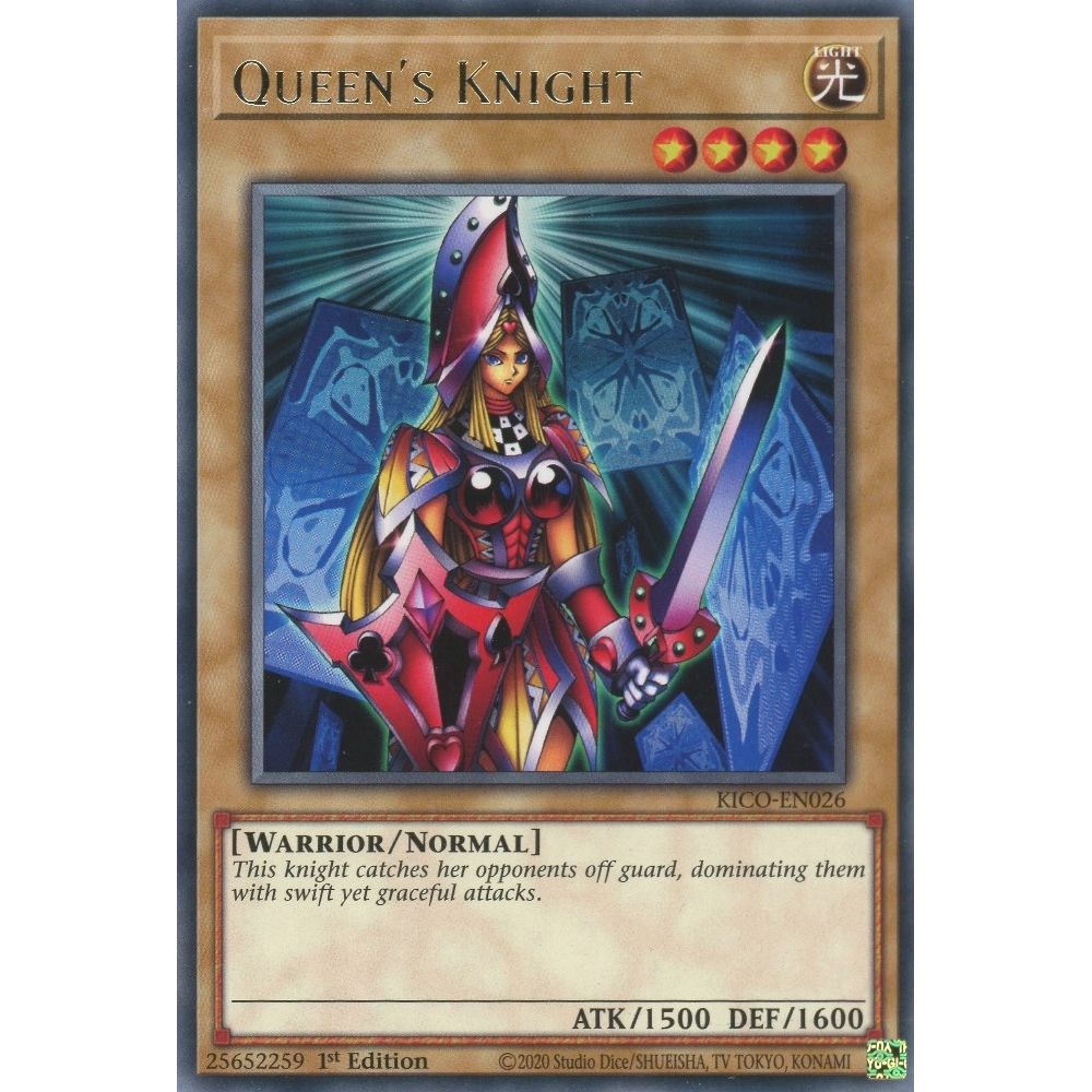 Image for Queen's Knight (KICO-EN026) (KICO) - YuGiOh