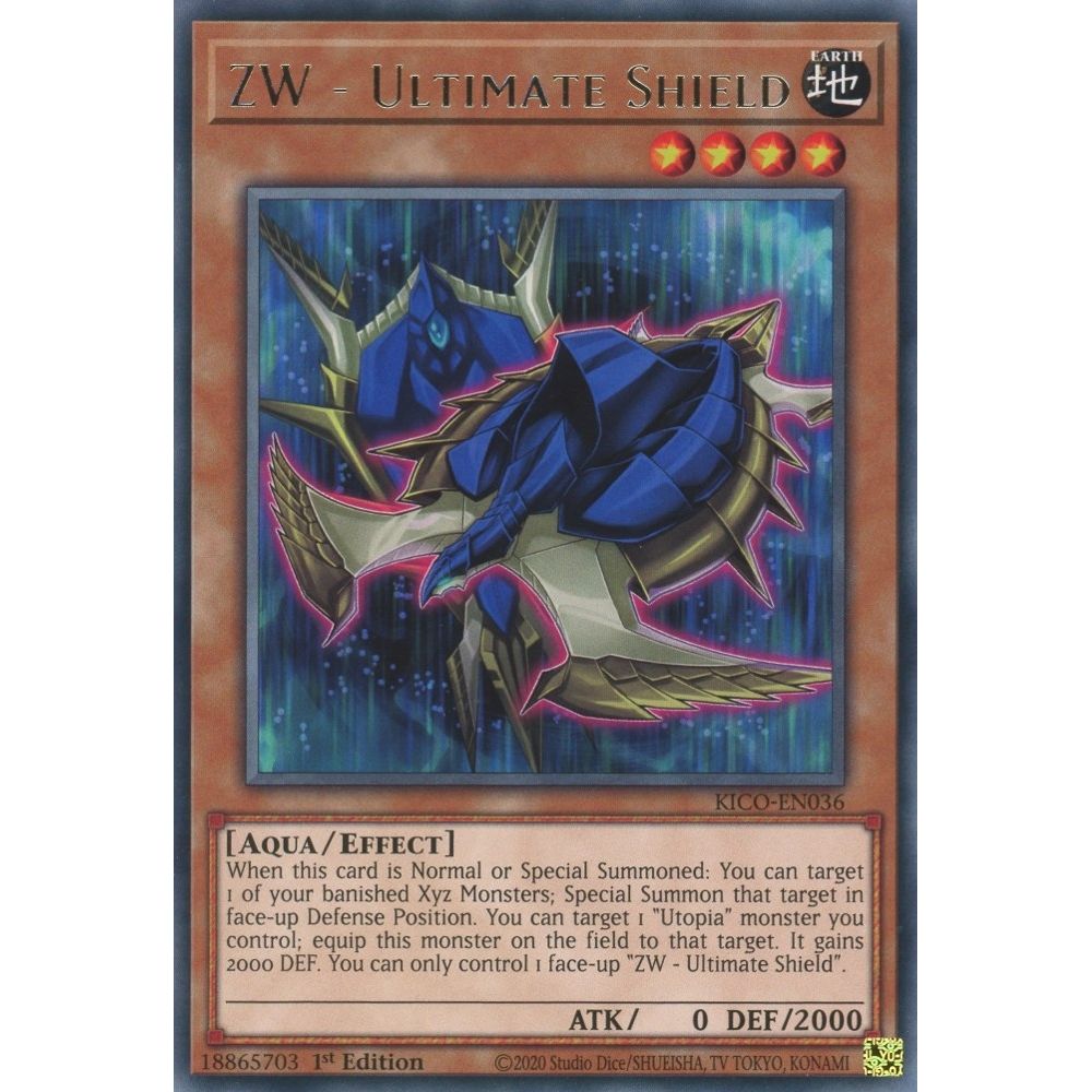 Image for ZW - Ultimate Shield (KICO-EN036) (KICO) - YuGiOh