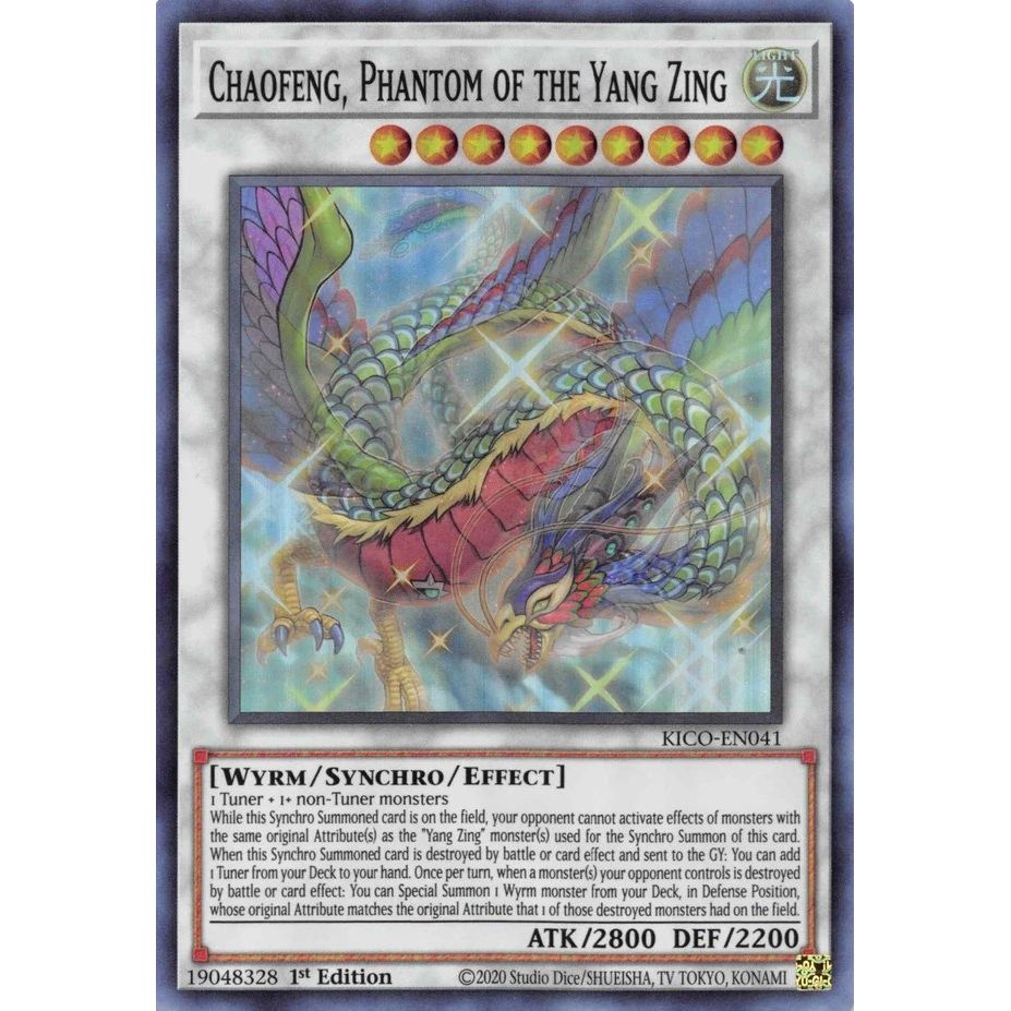 Image for Chaofeng, Phantom of the Yang Zing (KICO-EN041) (KICO) - YuGiOh