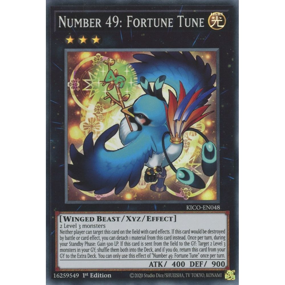Image for Number 49: Fortune Tune (KICO-EN048) (KICO) - YuGiOh