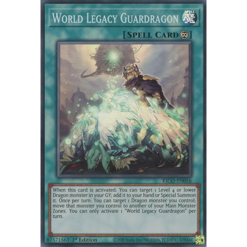 Image for World Legacy Guardragon (KICO-EN056) (KICO) - YuGiOh
