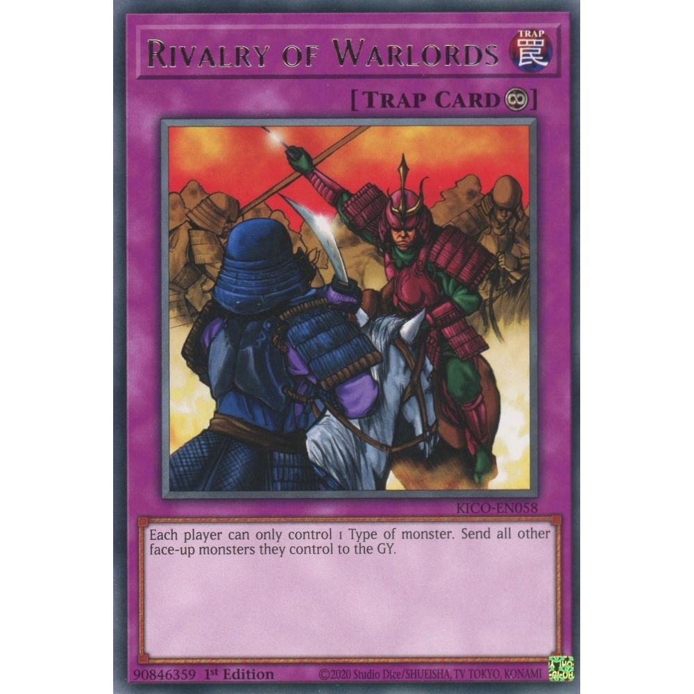 Image for Rivalry of Warlords (KICO-EN058) (KICO) - YuGiOh