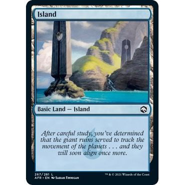 Image for Island (267) (267) (AFR) - Magic: The Gathering