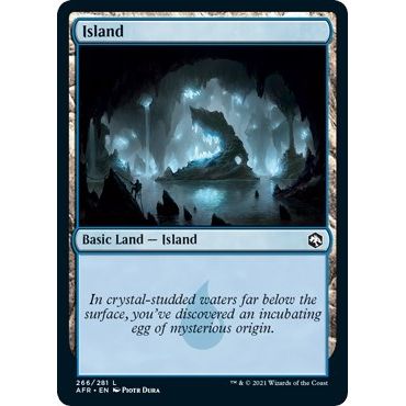 Image for Island (266) (266) (AFR) - Magic: The Gathering