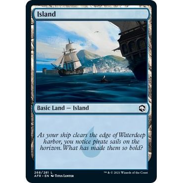 Image for Island (268) (268) (AFR) - Magic: The Gathering