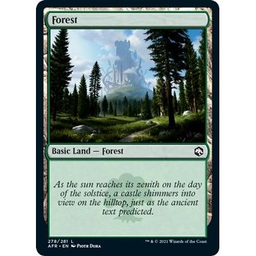 Image for Forest (278) (278) (AFR) - Magic: The Gathering