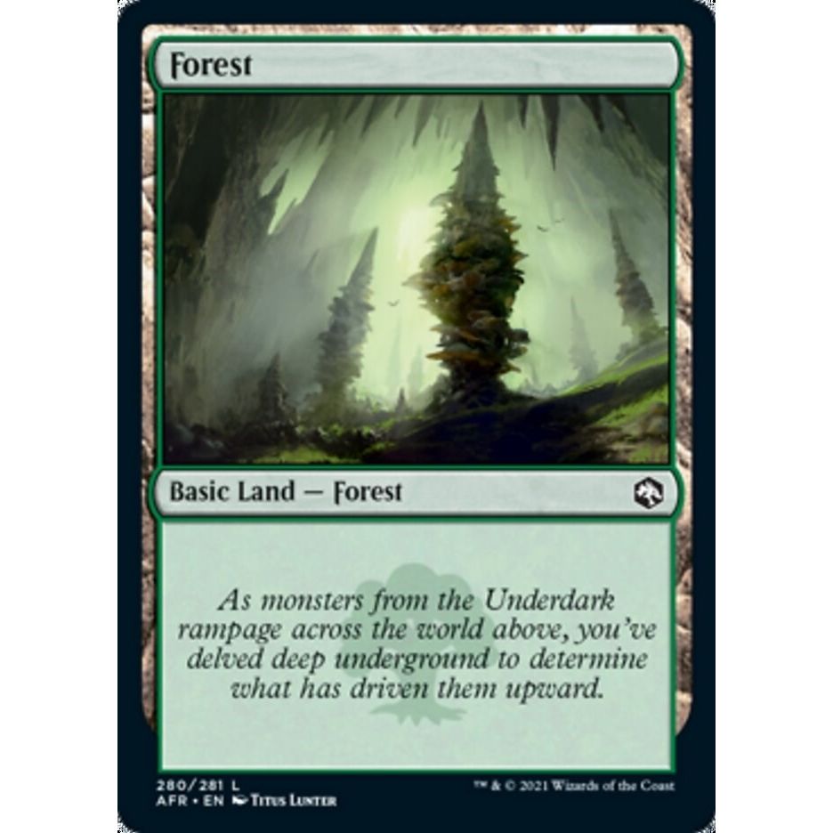 Image for Forest (280) (280) (AFR) - Magic: The Gathering