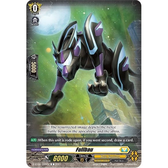 Image for Fullbau (D-BT02/106EN) (D-BT02) - Cardfight Vanguard