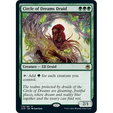 Image for Circle of Dreams Druid (176) (AFR) - Magic: The Gathering
