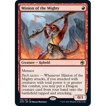 Image for Minion of the Mighty (156) (AFR) - Magic: The Gathering