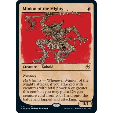 Image for Minion of the Mighty (Showcase) (320) (AFR) - Magic: The Gathering