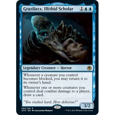 Image for Grazilaxx, Illithid Scholar (60) (AFR) - Magic: The Gathering