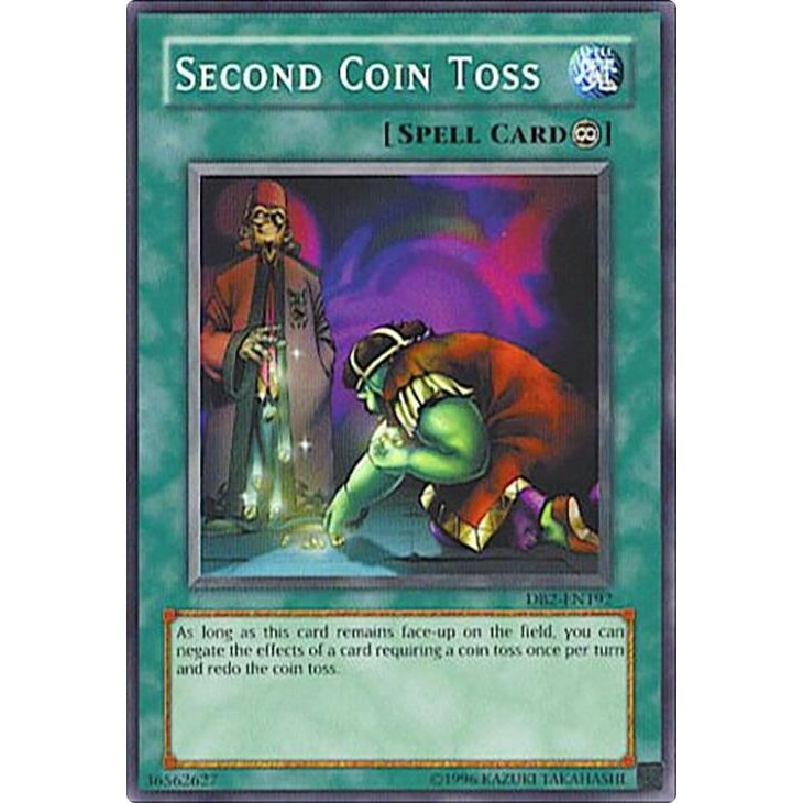 Image for Second Coin Toss (DB2-EN192) (DB2) - YuGiOh