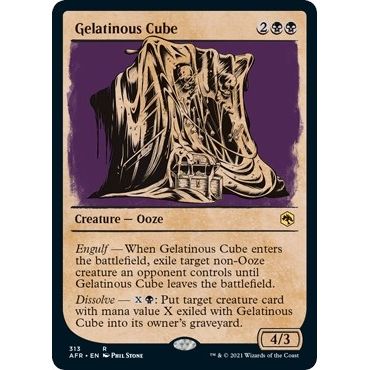 Image for Gelatinous Cube (Showcase) (313) (AFR) - Magic: The Gathering