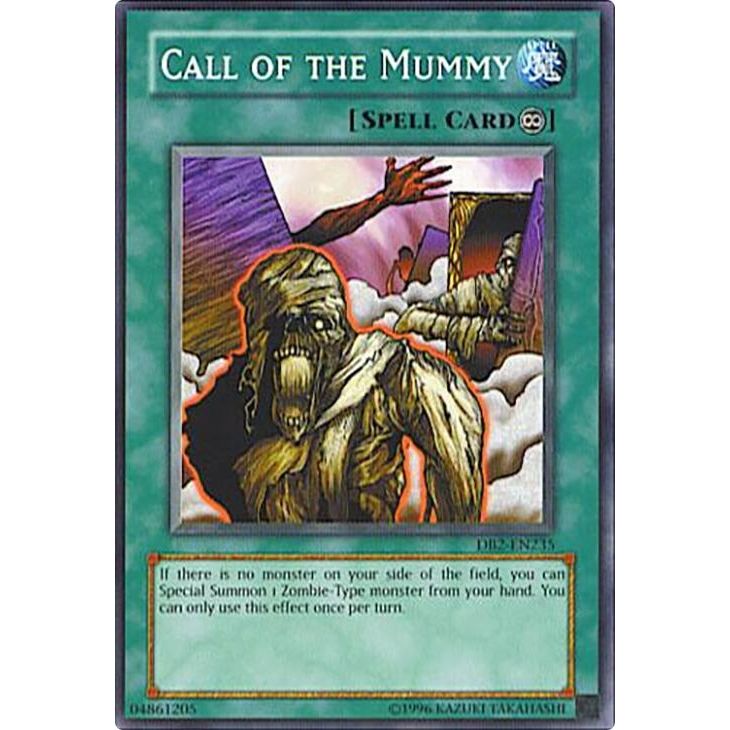 Image for Call of the Mummy (DB2-EN235) (DB2) - YuGiOh