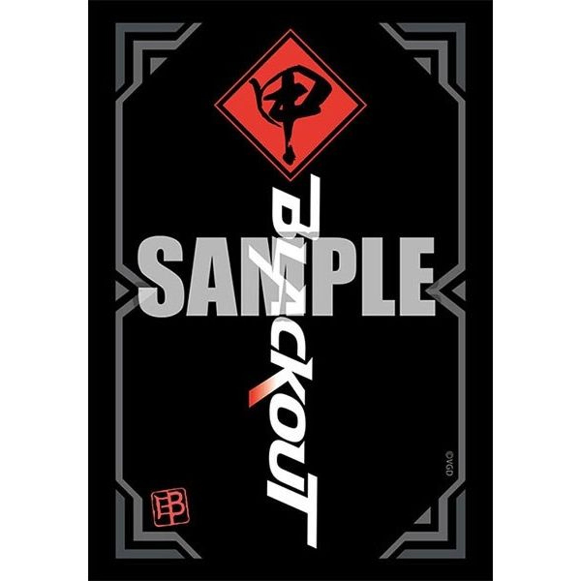 Image for Bushiroad Sleeve Collection Mini Vol.516: Cardfight!! Vanguard - Team Blackout Black Ver (70-Pack) - Card Sleeves