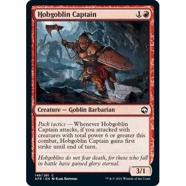 Image for Hobgoblin Captain (148) (AFR) - Magic: The Gathering