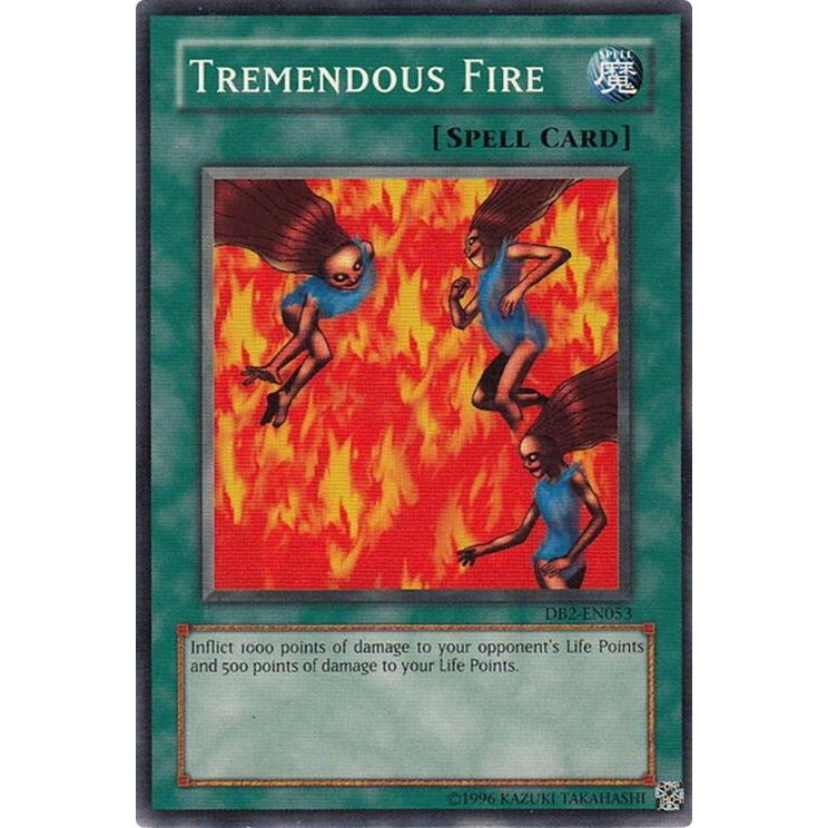Image for Tremendous Fire (DB2-EN053) (DB2) - YuGiOh