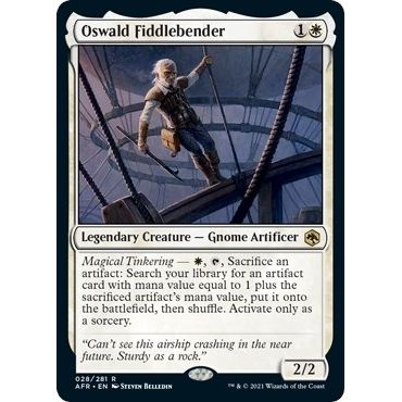 Image for Oswald Fiddlebender (28) (AFR) - Magic: The Gathering