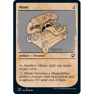 Image for Mimic (Showcase) (349) (AFR) - Magic: The Gathering