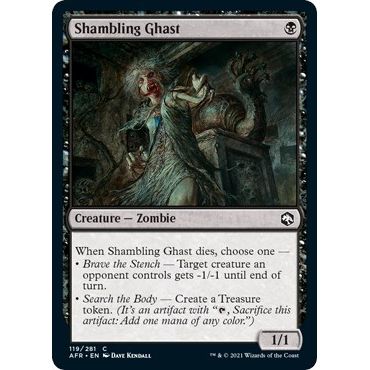 Image for Shambling Ghast (119) (AFR) - Magic: The Gathering