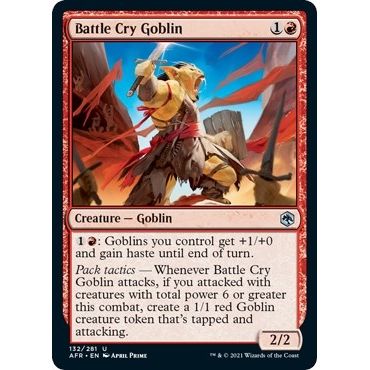 Image for Battle Cry Goblin (132) (AFR) - Magic: The Gathering
