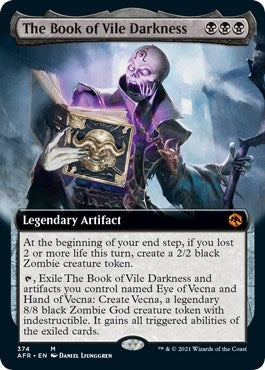 Image for The Book of Vile Darkness (Extended Art) (374) - Magic: The Gathering